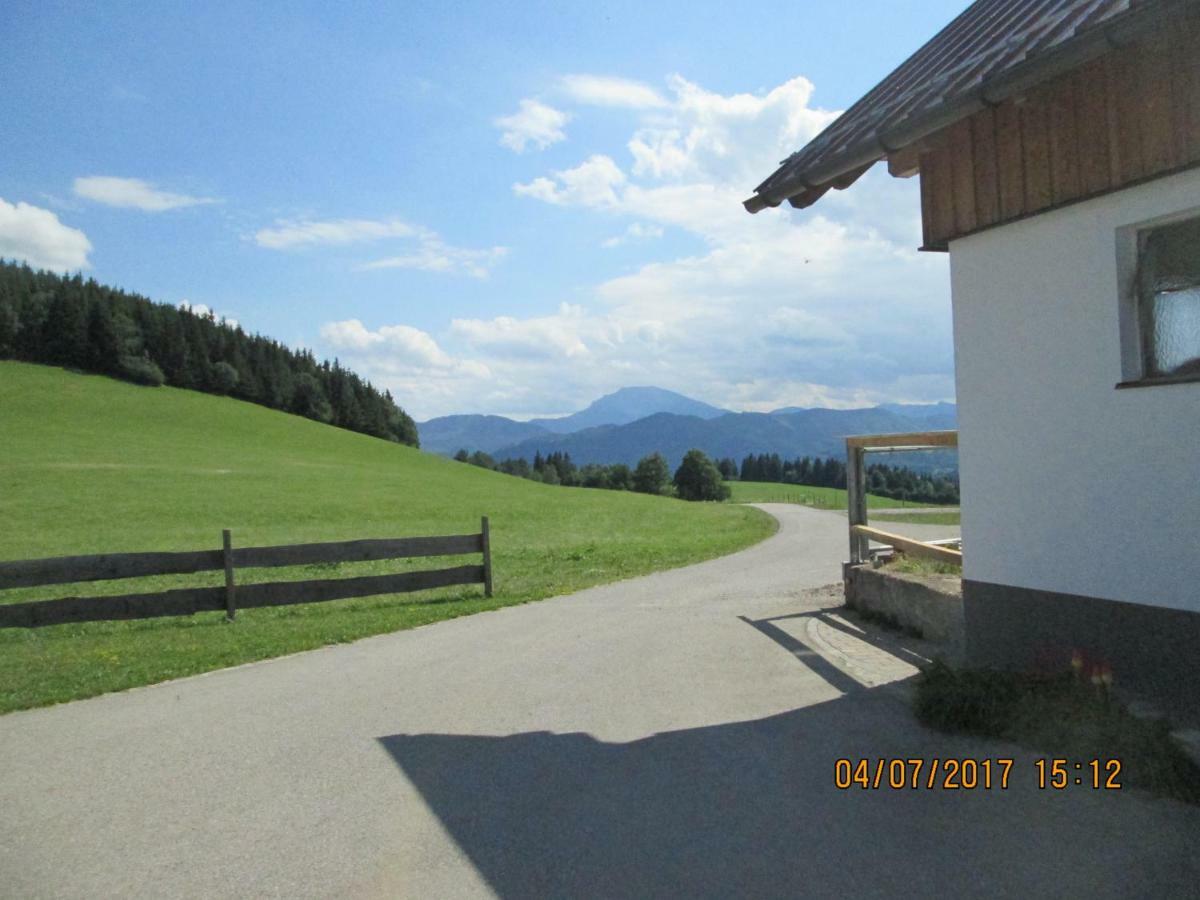 Oetscherblick Fam Winter Frankenfels Bagian luar foto